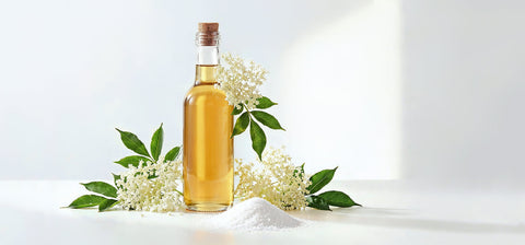 Holunderblütensirup ohne Zucker mit Xylit – Der natürliche Genuss der Gesundheits Manufaktur Elisabeth Zehetbauer