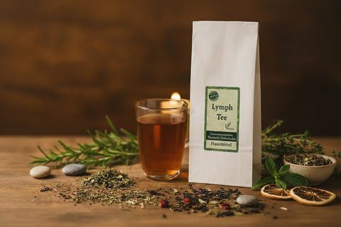 Die hohe Kunst der Leichtigkeit in der dunklen Jahreszeit - Lymphtee