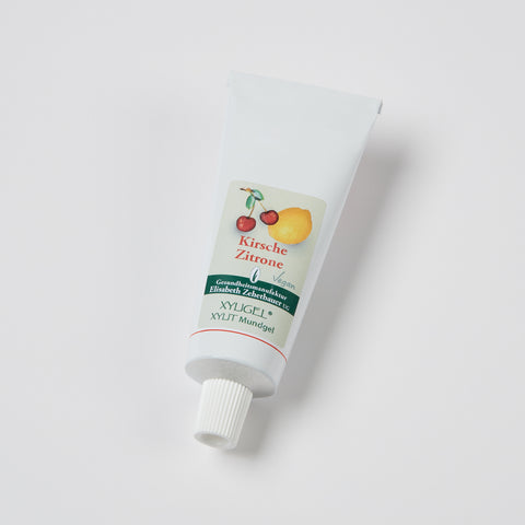Xyligel Kirsche-Zitrone Geschmack zuckerfreies Mundgel in der Tube, Produktbild