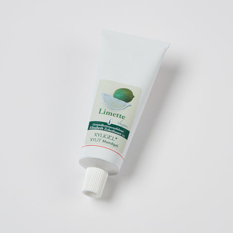 Xyligel Limette Geschmack zuckerfreies Mundgel in der Tube, Produktbild