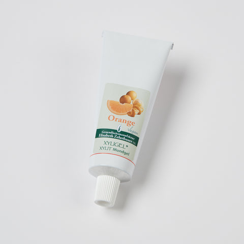 Xyligel Orange Geschmack zuckerfreies Mundgel in der Tube, Produktbild 