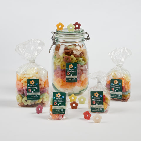 XYLIT-BLÜMCHEN Bunte-Mischung in verschiedenen Verpackungsgrößen, Produktbild 