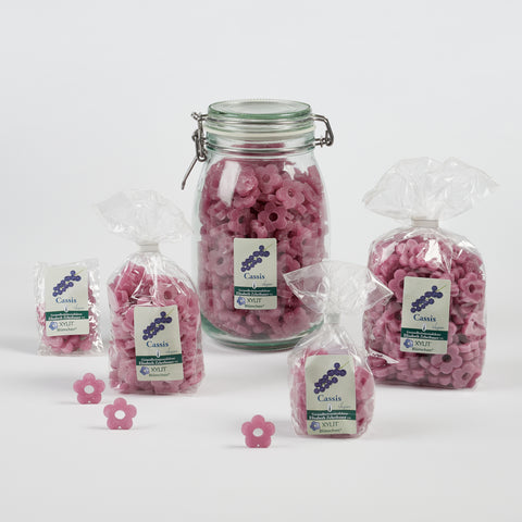 XYLIT-BLÜMCHEN Cassis Geschmack in verschiedenen Verpackungsgrößen, Produktbild 