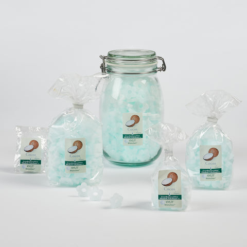 XYLIT-BLÜMCHEN Cocos Geschmack in verschiedenen Verpackungsgrößen, Produktbild 