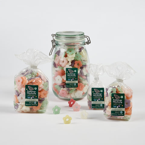 XYLIT- BLUEMCHEN Frühlings-Mischung verschiedene Verpackungsgrößen, Produktbild