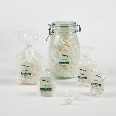 XYLIT-BLÜMCHEN Vanille Geschmack in verschiedenen Verpackungsgrößen, Produktbild 