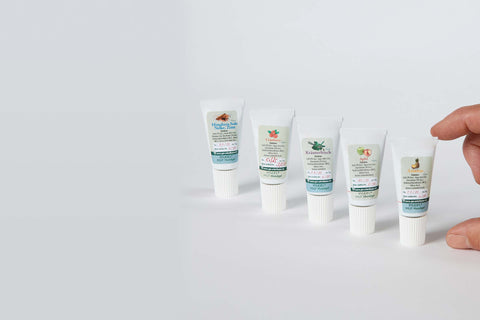 Xylit Zahnpflege Gel in kleinen Tuben